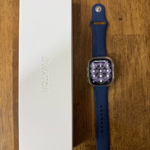 애플워치 10 GPS 46mm 실버