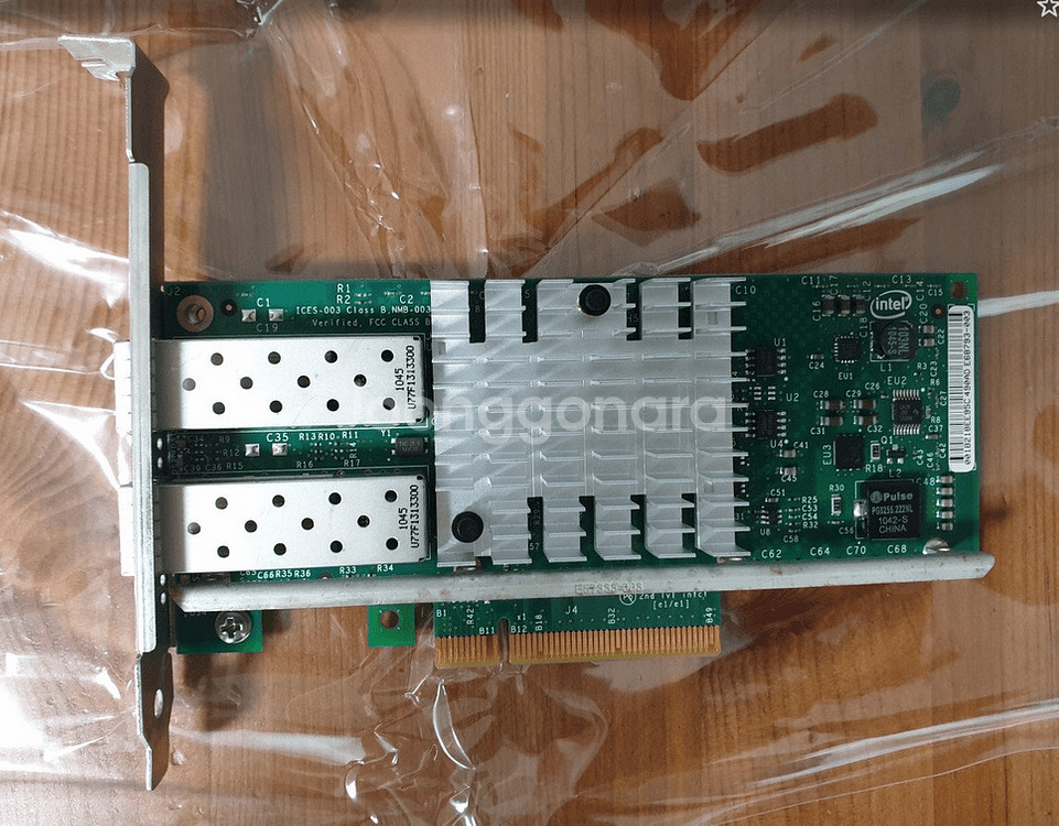 인텔 X520-DA2 / 10기가 SFP+ 랜카드--1