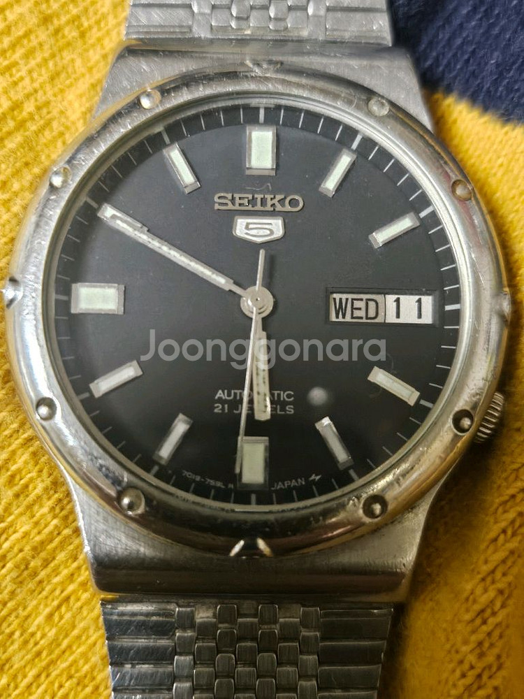 세이코 5 오토매틱 빈티지 시계--0