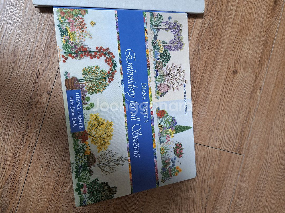 프랑스자수 영어 책 두권--2