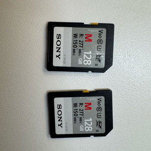 Sony 128GB 메모리 2개 팝니다