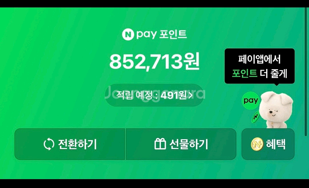 네이버페이팝니다80만원--0