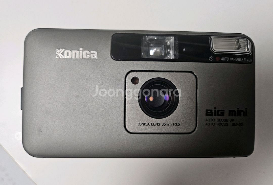 코니카 빅미니 201 필름카메라--0