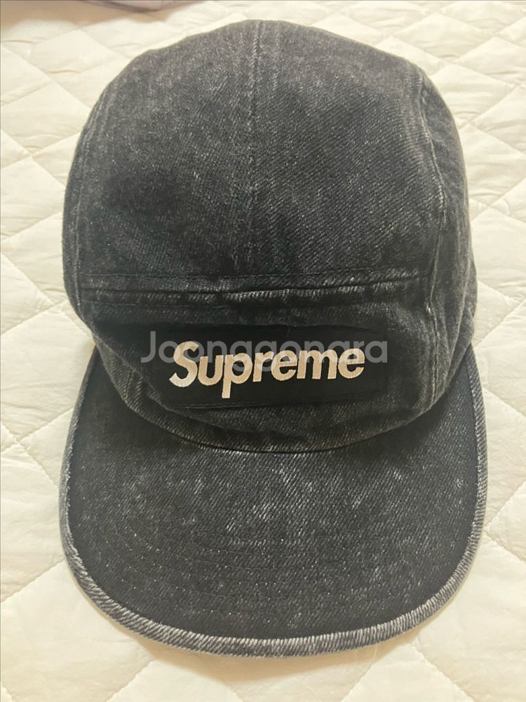 슈프림 데님 캠프캡 24ss--0
