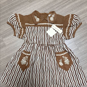 아폴리나 넬리 브라운 원피스 3-5(새상품)