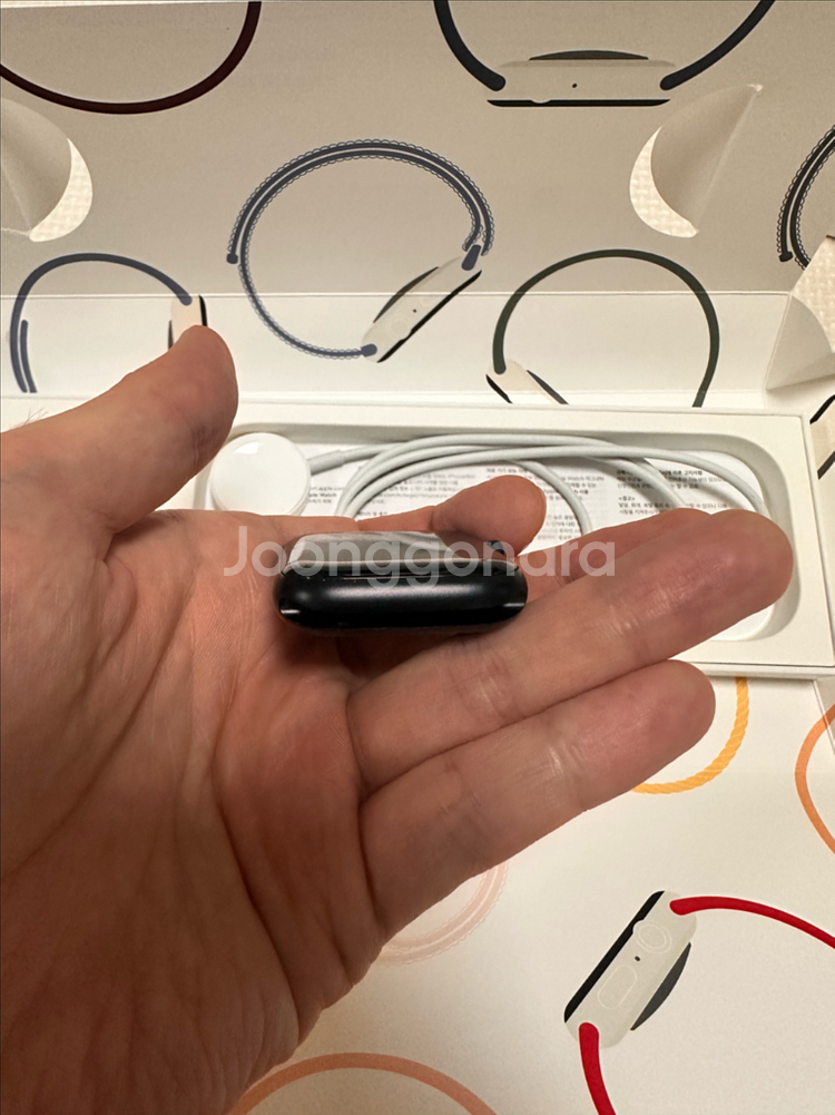 애플워치 SE2 44mm GPS 블랙--1