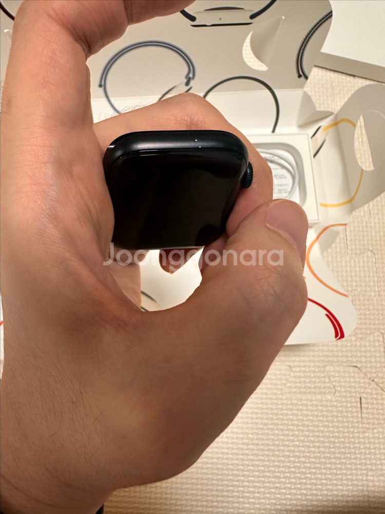 애플워치 SE2 44mm GPS 블랙--0