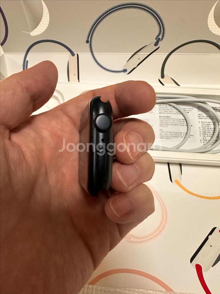 애플워치 SE2 44mm GPS 블랙--3