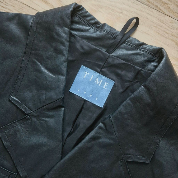 TIME 타임 레더자켓 가죽자켓사이즈 F 이미지