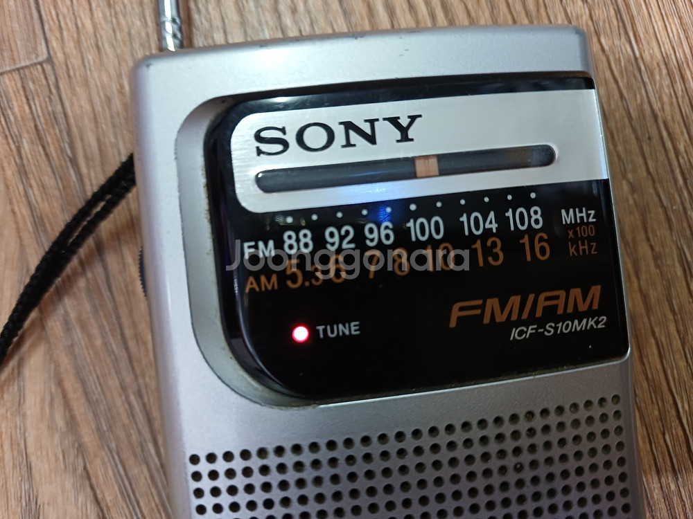 SONY ICF-S10MK2 FM/AM 라디오 소리고장--1