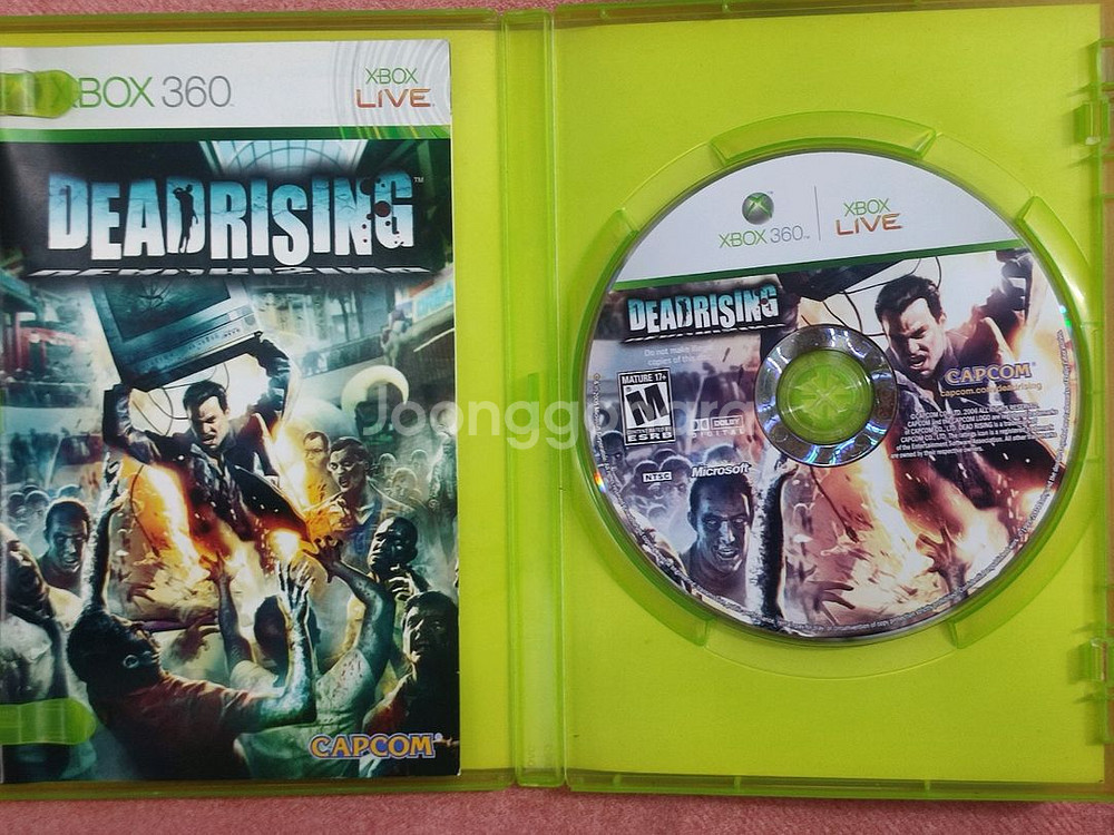 Xbox360 데드라이징 북미판 팝니다--1