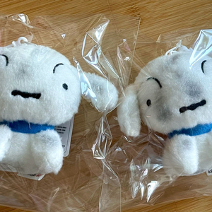 탄광마을 흰둥이 인형 키링 짱구