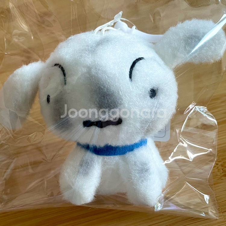 탄광마을 흰둥이 인형 키링 짱구--3