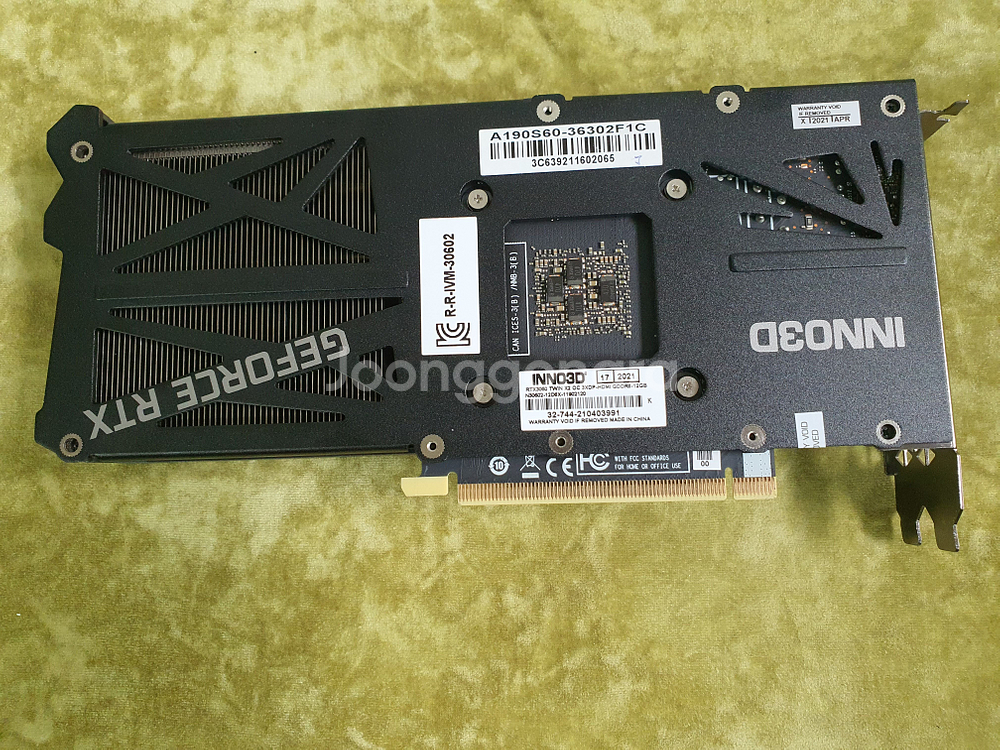 inno3d rtx3060 twin x2 oc 12gb--1