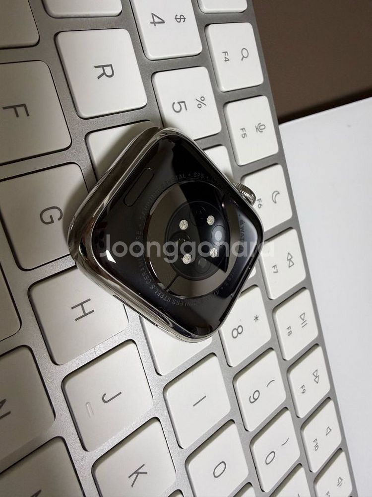 애플워치 시리즈7 / 스테인리스 / 실버 / 41mm--1