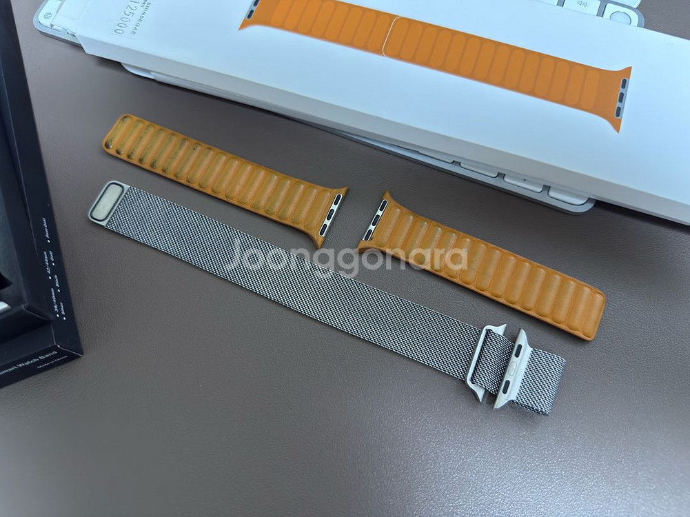 애플워치 시리즈7 / 스테인리스 / 실버 / 41mm--5