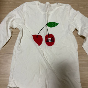봉쁘앙 체리 긴팔 티셔츠 10y