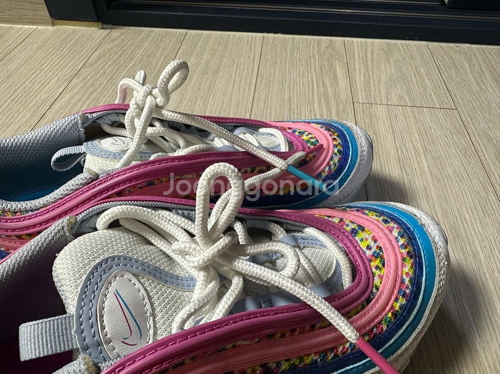 나이키 97에어맥스 꽃무늬 230--5