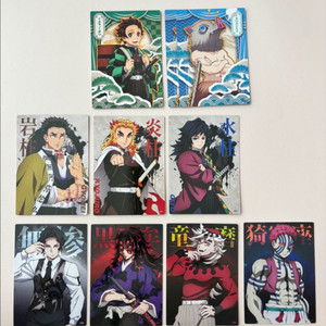 귀멸의칼날 콜렉팅카드 하이라이트픽 프로필