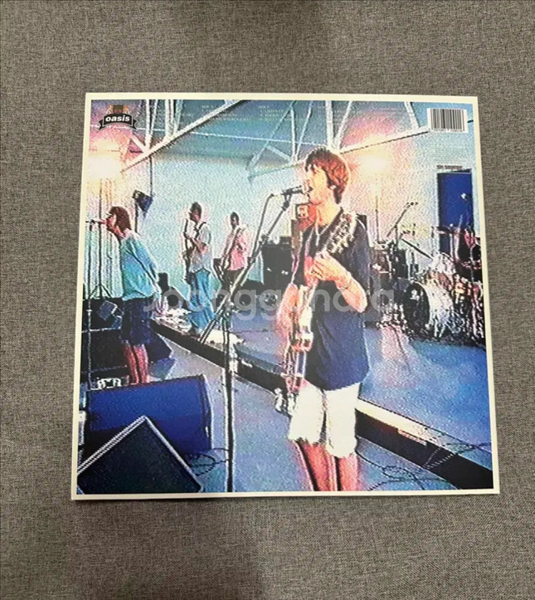 오아시스 마스터플랜 노엘 갤러거 친필 싸인 LP--2
