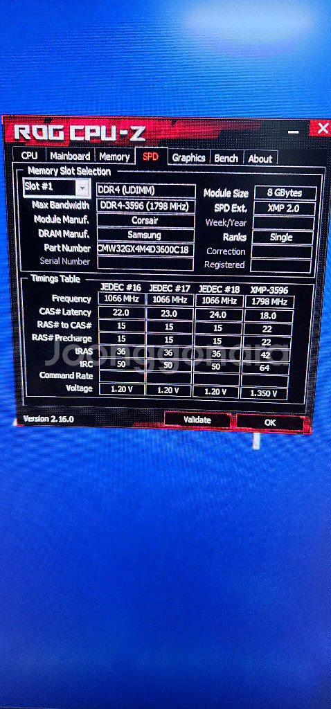 커세어 벤젠스프로 DDR4 3WGB 8X4--1