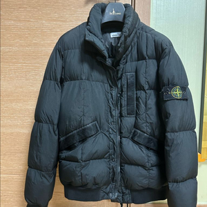 스톤아일랜드 크링클랩스 패딩