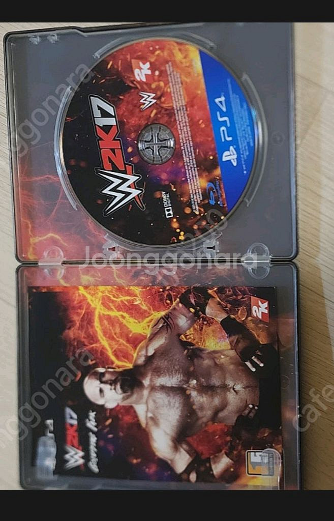 Ps4 wwe 2k17 레슬링게임 대구 직거래--1