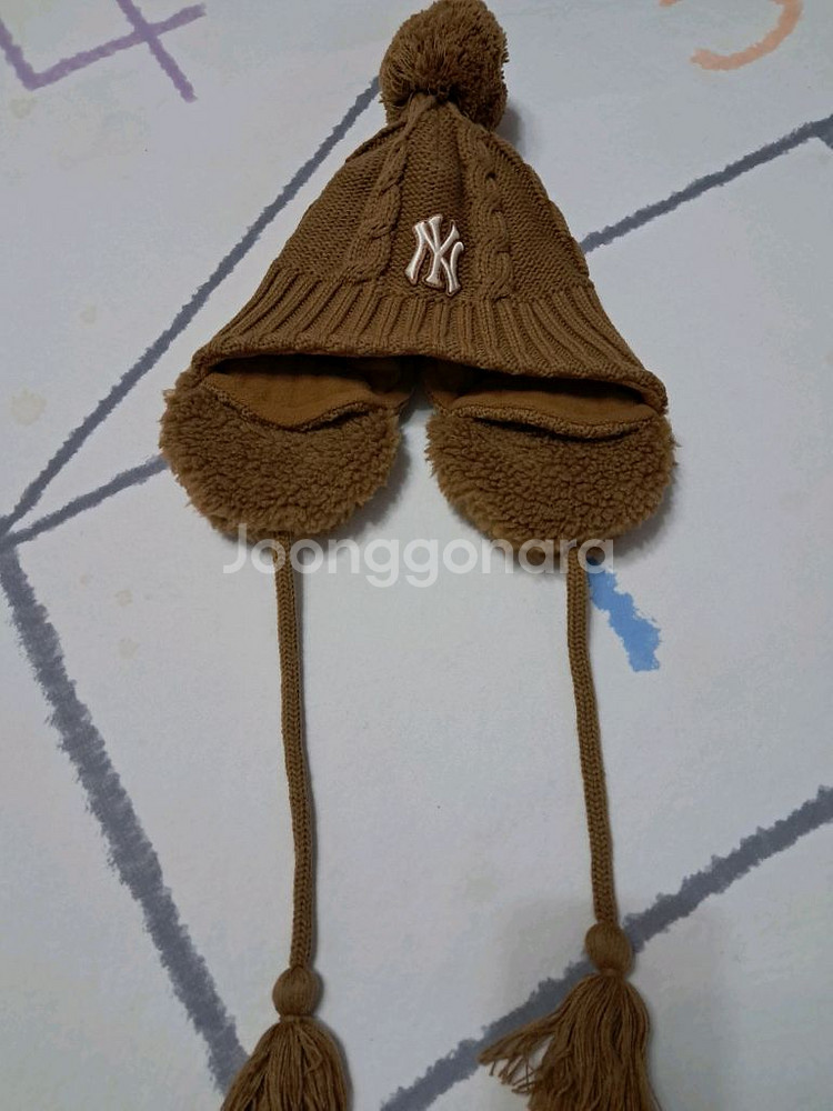 MLB 어린이 귀마개모자--1