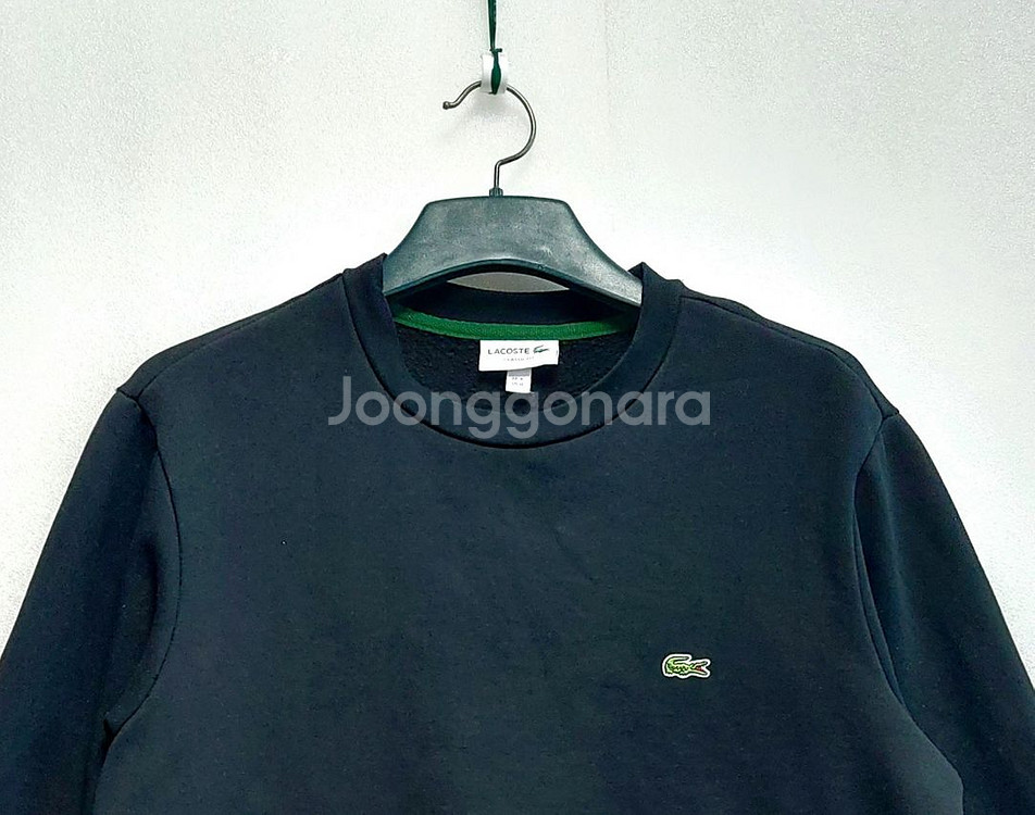 라코스테 기모맨투맨105 라운드넥 긴팔티--1