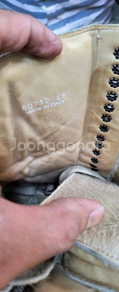 릭 오웬스 베이지 부츠 46 (290mm)--2