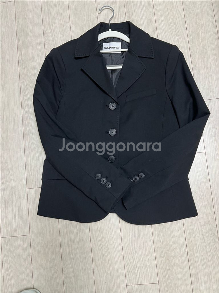 칼 라거펠트 블랙 자켓55사이즈 택포--0
