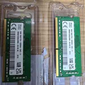 hynix ddr4 8gb3200 2개(노트북) 38천