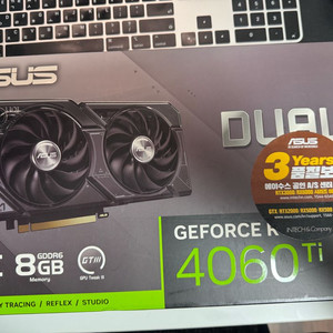 ASUS DUAL 지포스 4060Ti V2 OC 8GB