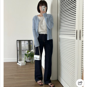 마이요니 머스트 논페이드 데님 와이드