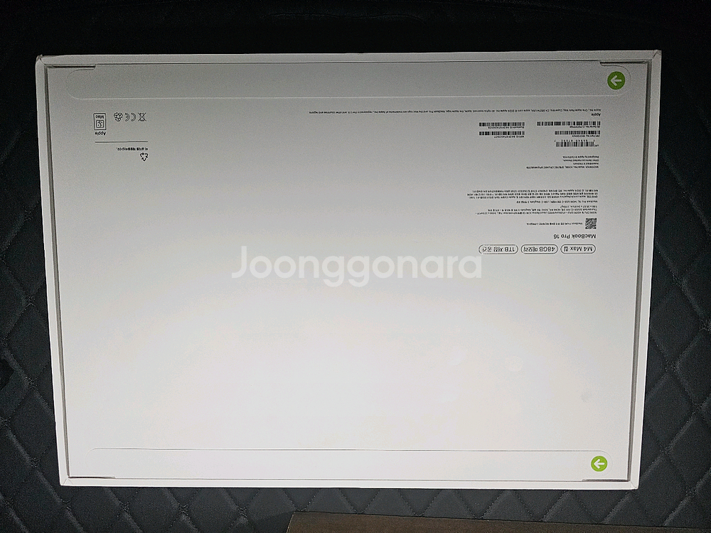 미개봉 맥북프로16 M4 Max 블랙 MX313KH/A--2