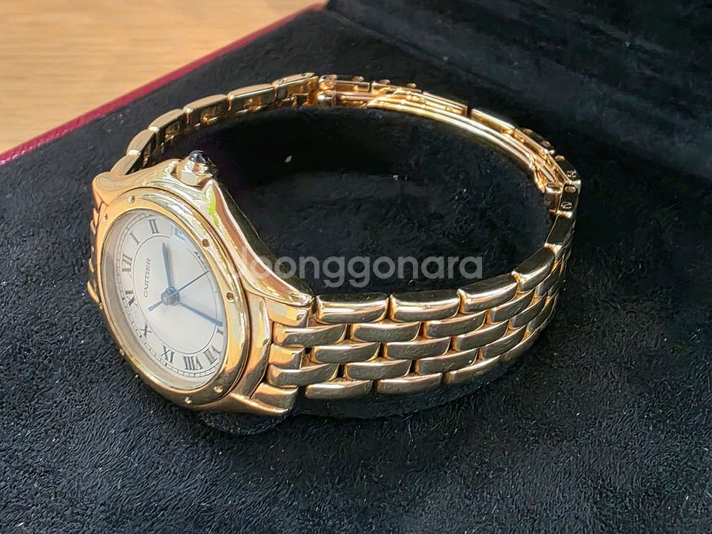 여성용 까르띠에 팬더 18k 금통--5