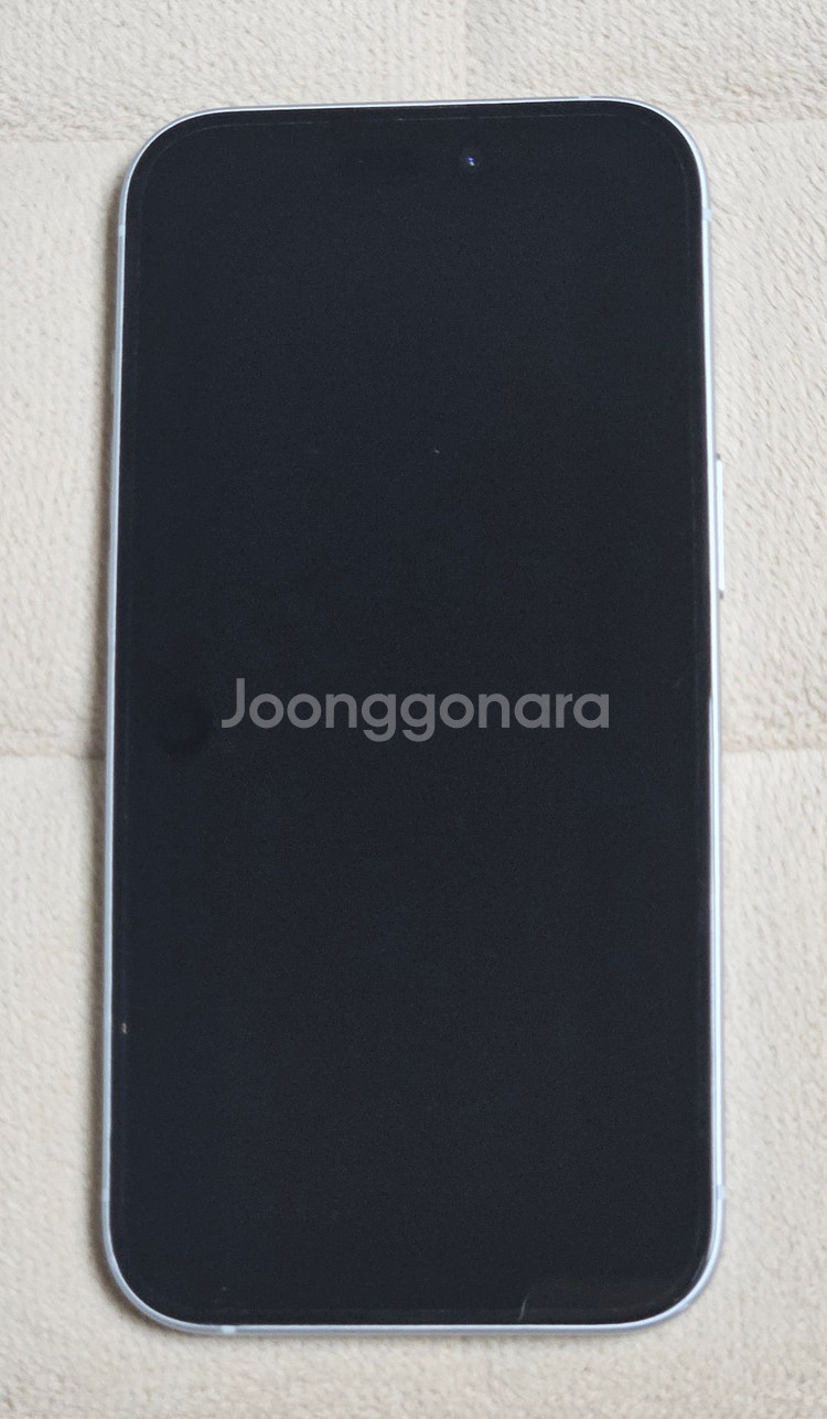 아이폰15 블루,128G,배터리90%,자급제--1
