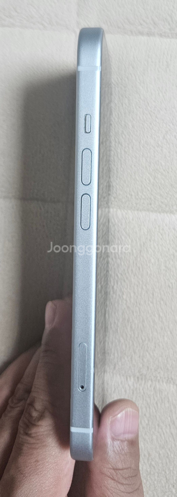 아이폰15 블루,128G,배터리90%,자급제--5