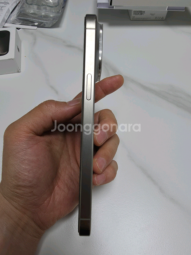 아이폰 15 프로맥스 256g 네추럴 티타늄 자급제--2