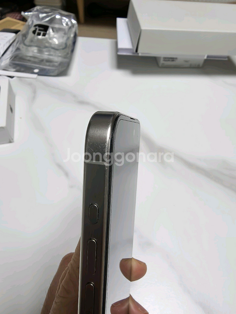 아이폰 15 프로맥스 256g 네추럴 티타늄 자급제--7