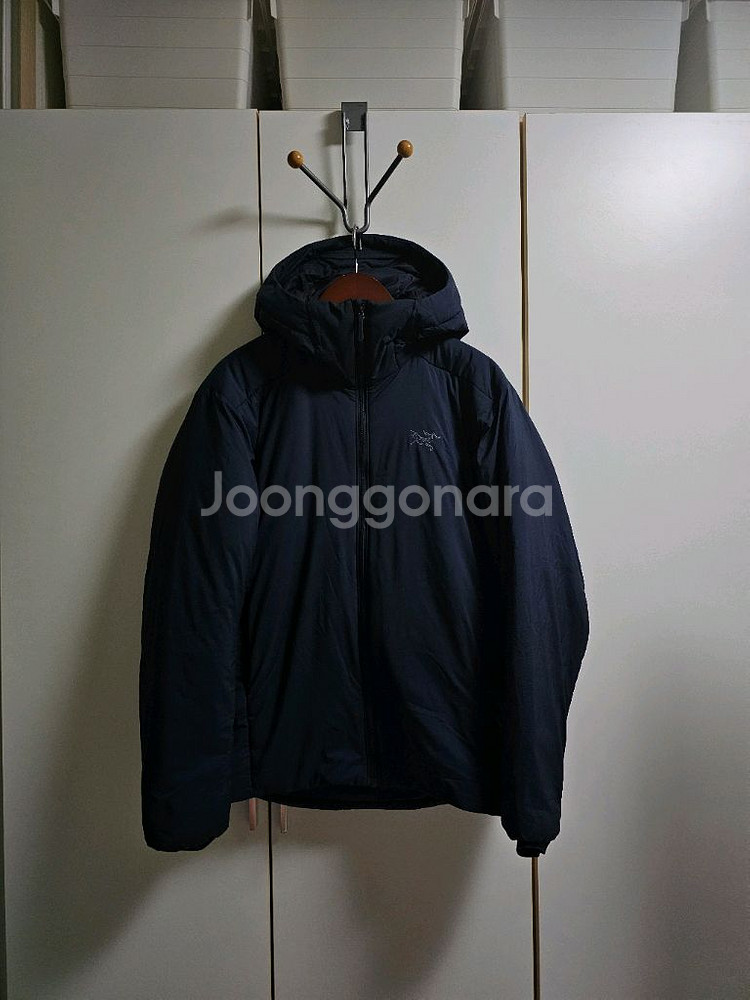 아크테릭스 아톰 헤비웨이트 후드 네이비 S 세륨--0