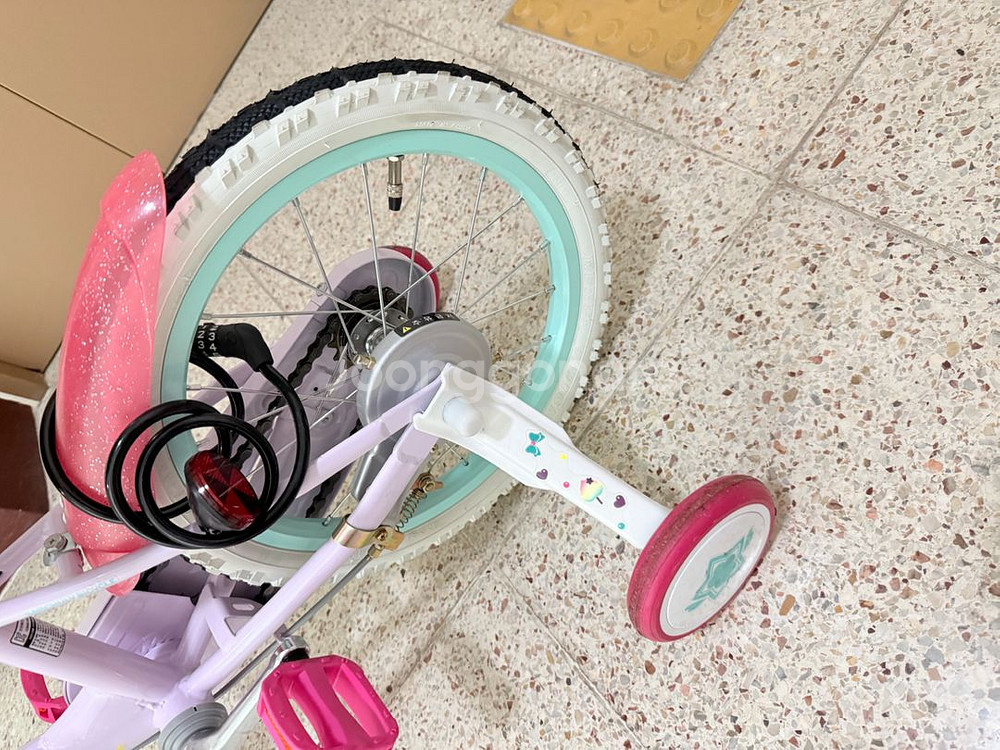 티니핑 자전거 16인치--1