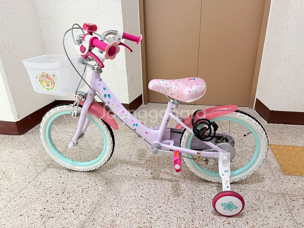 티니핑 자전거 16인치--0