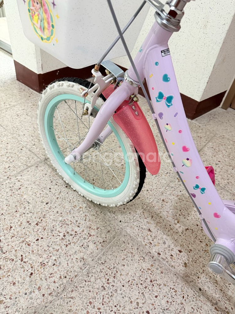 티니핑 자전거 16인치--3