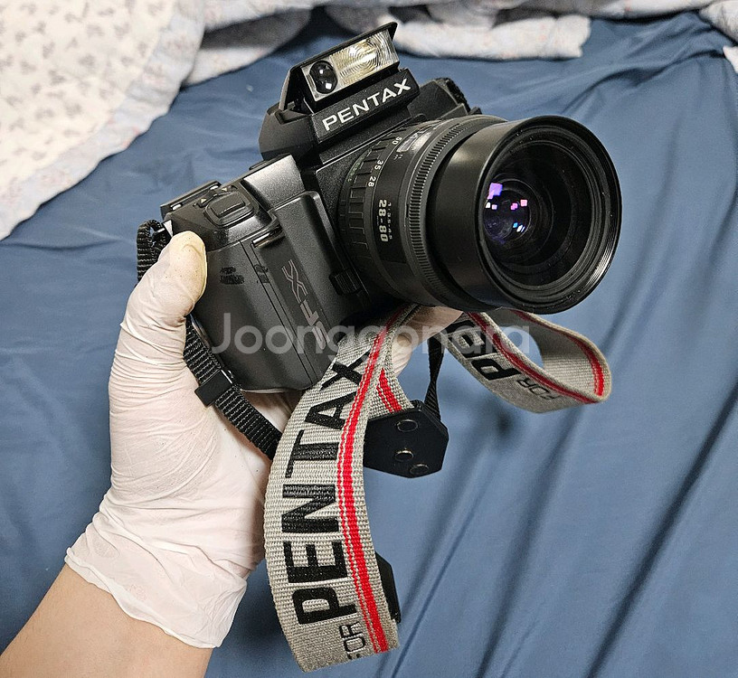 펜탁스 SF XN SLR 필카 필름 카메라 작동확인--1