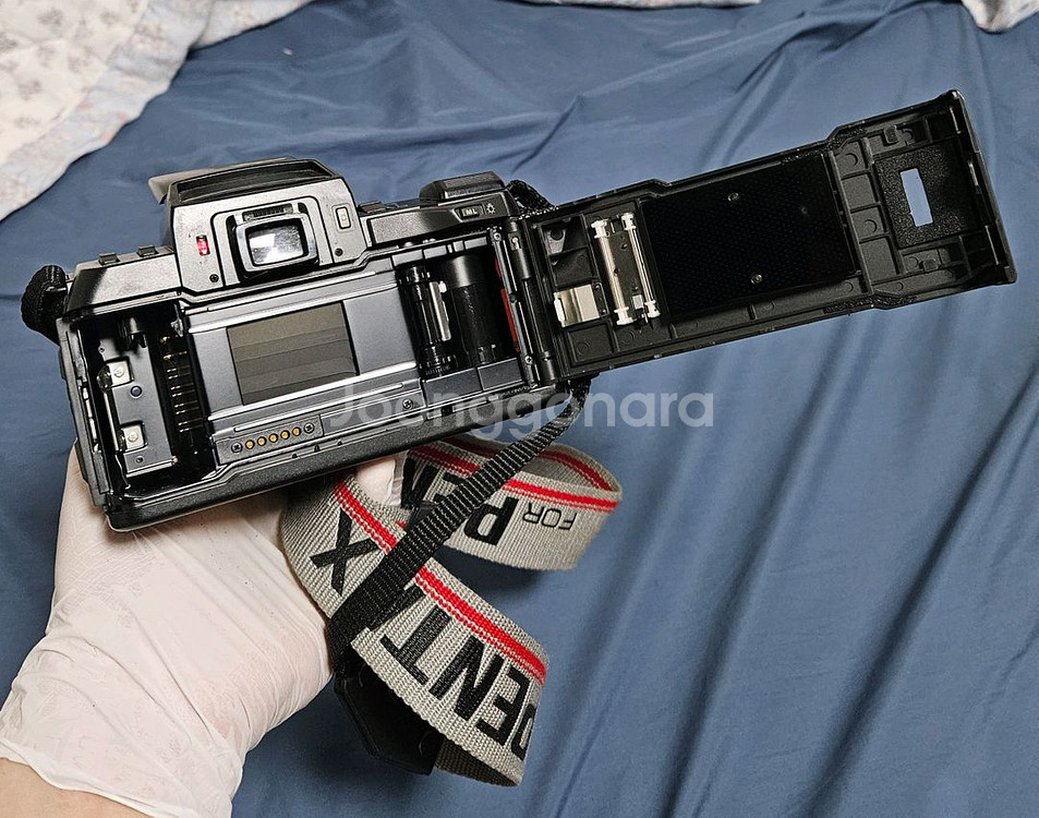 펜탁스 SF XN SLR 필카 필름 카메라 작동확인--4