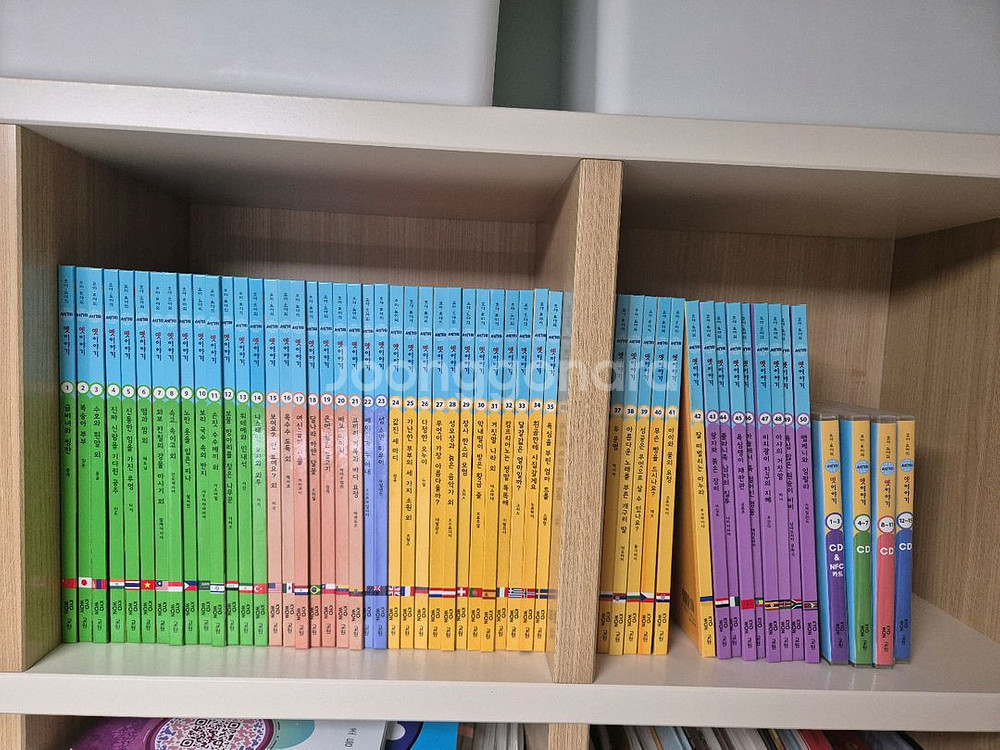 교원 호야토야의 세계 옛이야기 50권+CD+NFC카드--0