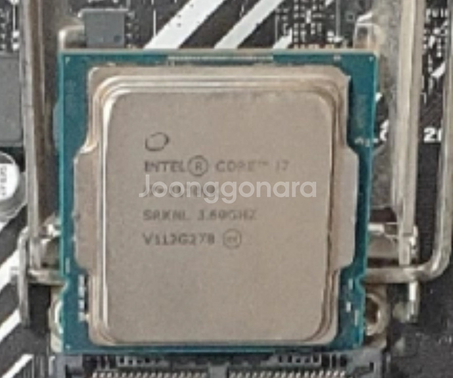반본체 i7 11700k+보드+ram--1