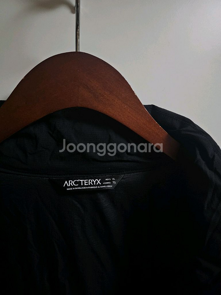 아크테릭스 아톰 LT 자켓 블랙 XL 세륨 토륨--2