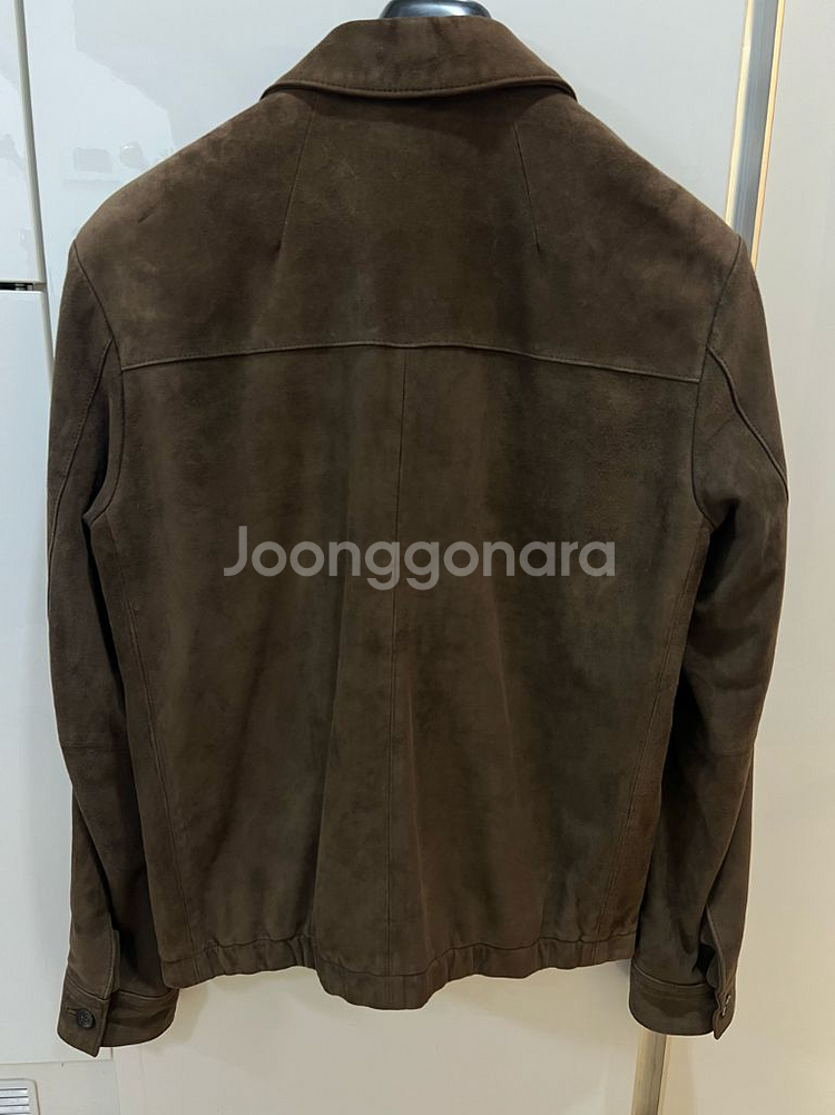 띠어리 가죽스웨이드자켓 (새상품)--1